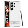 Funda para Teléfono Móvil Samsung S26Ultra S26U Simple Anti-Caída Soporte de Ajuste de Engranaje Triumph Cubierta Protectora de Cuero Liso Ultradelgada
