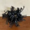 Simple liga para el cabello con moño, versátil y elegante, cuerda de pelo de moda para coleta y moño para mujeres