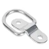 Gancho de Anillo Fijo de Acero Inoxidable 304 para Camioneta, Anclaje de Remolque en Forma de D, Sujetador