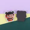 ¿Cuáles 2 pegatinas acrílicas magnéticas de chico mágico Haohai para refrigerador en stock animación de dibujos animados cuáles alrededor pegatinas magnéticas para personalización de mapas