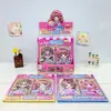 Libro silencioso magnético súper modificado para maestros de grupo, pegatinas magnéticas de vestir con diseños precortados, libro de juguetes de manualidades divertidas DIY para niñas