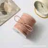 Decoración de Cordón Colgante de Gamuza, Cordón Rosa, Cuerda, Hilo, Cordón Trenzado de Piel de Ciervo, Cordón para Colgar Colgante de Piel de Vaca Blanca