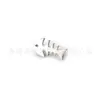 Jiangtitanium F136 Aleación de Titanio Joyería Cabeza Hueso de Pescado Hoja Transfronteriza G23 Cuerpo de Aleación de Titanio Joyería para Piercings Pendientes