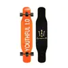 Skate Longboard de 44 Pulgadas para Principiantes, Hombres y Mujeres, Adultos, Tabla de Baile Doblemente Curva Profesional, Monopatín de Cuatro Ruedas de Madera de Arce para Jóvenes