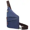 Bolso de Pecho de Moda Europea y Americana para Hombre, Bolso Cruzado Repelente al Agua, Bolso de Tela Antirrobo, Bolso de Hombro Portátil Ultraligero, Venta al por Mayor por Fabricante