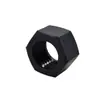Vendas diretas do fabricante: porcas sextavadas externas de plástico preto, porcas sextavadas de nylon de plástico branco m2m3m4m5m16m20