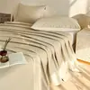 Exquisito Jacquard de Algodón de Fibra Larga de 60 Hilos Jacquard de Alta Precisión Satén Sedoso Algodón Puro Apto para la Piel Juego de Sábana y Funda de Edredón de Tres Piezas