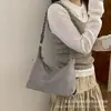 Moda Retro Gama Alta Viaje de Negocios 2026 Nuevo Otoño para Mujer Bolso Pequeño Cuadrado de Ante y Felpa Bolso de Hombro de Mano para el Brazo