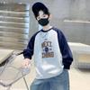 Camiseta de Manga Larga para Niños 2026 Nueva Elegante Camiseta Básica de Primavera y Otoño Sudadera de 8 Años Top de Conjunto de Primavera para Niños
