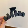 Pinza para el pelo con lazo de color block elegante para primavera y verano para mujer, elegante y versátil, accesorio para el pelo de color contrastante con un toque de alta gama, pinza para el pelo de plástico