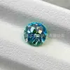 En stock circonita de diente de león degradada de 6 mm incrustada, accesorios de joyería hechos a mano que no se decoloran al por mayor