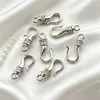 Nuevo cierre de incrustación, cierre de palanca, conector para pulsera y collar, accesorios para joyería DIY