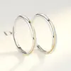 Anillo de pareja s999 plata de ley hombres y mujeres un par de estudiantes diseño de nicho anillo de mobius estilo de anillo simple original