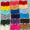 Amazon Transfronterizo Grueso Color Sólido Poliéster Elástico Lazo Hotel Boda Silla de Boda Respaldo Correas Decorativas Al por Mayor