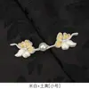 Botones de cheongsam de alta gama, botones de broche, botones florales duros de perla y osmanthus, chaleco vintage, accesorios decorativos para ropa Xiuhe
