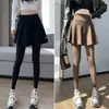 Pantalones Deportivos para Mujer para Exteriores con Falda, de Cintura Alta, Ajustados, Anti-Vergüenza para Gimnasio, Ropa de Entrenamiento de Pilates