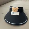 Chapéu de Sol Infantil com Proteção UV, Chapéu de Sol de Verão com Aba Larga para Meninas, Chapéu de Sol para Bebê, Boina para Bebê