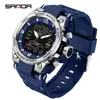 Sanda Amazon Más Vendido Reloj Electrónico Adolescente Multifuncional Natación Deportes Reloj para Hombre Impermeable Estudiante de Preparatoria Reloj