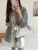 Bolsa Tote de Nylon de Gran Capacidad Estilo Coreano 2026 para Mujer, Moda de Nicho Casual con Cierre de Cordón para Hombro o Debajo del Brazo
