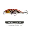 Señuelo Minnow al por Mayor Láser 7cm 8g Set Cebo de Pesca Cebo Duro Señuelo Minnow