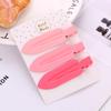 Presilhas de Cabelo Coloridas Sem Costura, Presilhas para Franja Estilo Menina do Instagram, Presilhas Bico de Pato, Acessórios de Cabelo com Toque de Luxo, Pentes Laterais