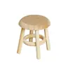 [Promoção do Fabricante] 1:12 Mini Móveis de Casa de Bonecas Caixa Surpresa Modelo Banquinho Redondo Pequeno Liso