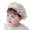 Nova Touca Infantil Outono e Inverno Princesa Mãe Bebê Desenho Gato Dormindo Boina Gatinho Bordado Estereoscópico