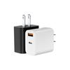 Carregador quente transfronteiriço pd20w para Samsung Apple 15 carregador ETL certificação 20w US AC carga rápida