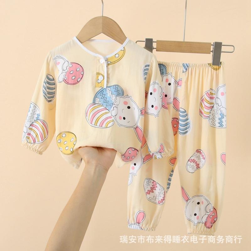 女童棉绸睡衣