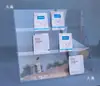 Suporte de Exibição de Cartões de Loteria Acrílico para Raspar Suporte de Armazenamento de Materiais Promocionais Publicitários Rack para Raspadinhas