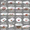 Louças especiais para hotel, pratos criativos, louças domésticas, pratos de cerâmica para refogar, pratos especiais para entradas frias de restaurante e hotel, uso comercial