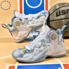 Zapatos de Baloncesto, Zapatos para Hombre, Zapatos Deportivos, Tenis Cómodos Prácticos para Hombre y Mujer, Zapatos Casuales de Caña Alta de Moda, Zapatos para Correr al por Mayor