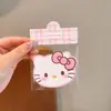 Crianças postam adesivos fofos de animais pequenos com velcro para bebês que não machucam o cabelo quebrado artefato para cabelo de menina volume de cabelo franja pequena