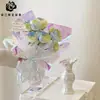 Festival Tanabata Filme Fantasia Papel de Embrulho Florido Laser Arco-Íris Transparente Espessado Impermeável Celofane Presente Material para Flores