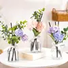 Flores Secas de Aromaterapia sin Fuego Decoración para el Hogar Adornos de Aromaterapia Interior Dormitorio Sala de Estar Baño Souvenirs de Alta Gama
