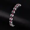 Pulsera de Zirconia Gota de Agua de Alta Gama con Estilo de Nicho, Lujo Ligero, Sensación Sofisticada, Diseño Simple y Versátil para el Trayecto al Trabajo