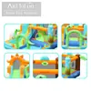 Castillo inflable para el hogar de niños AMF, pequeño parque de juegos para fiestas al aire libre, tobogán inflable, cama elástica, pequeño castillo para niños