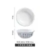 Palangana casera antigua palangana de azulejo de cerámica amasado de masa con tapa palangana de porcelana loza secado al sol amasado de salsa masa palangana de fermentación de cocina levado de masa