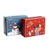 Caja de regalo de Navidad caja de regalo caramelo caja de regalo de dibujos animados Nochebuena caja de manzana caja de embalaje de bufanda caja de papel al por mayor