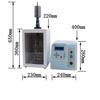 Nueva máquina de dispersión ultrasónica de baja temperatura para emulsionar polvo de carbono en suspensión de batería ultrasónica bioanalítica, suministro directo de fábrica