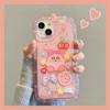 Desenhos animados adequados para Apple 14Pro Capa de Celular 1 iPhone15plus Capa Macia Transparente 14promax Absorção de Choque Anti-queda