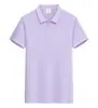 Série Diamante Roupa de Algodão Solona Doméstica para Família Camisa Polo de Manga Curta com Gola Cor Lisa Versátil Clássica e Confortável