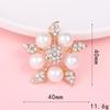 Acessórios Criativos para Capinhas de Celular DIY Flor de Pérola Esmalte Strass Flor de Cinco Pétalas Flor de Strass Materiais de Decoração