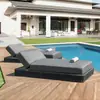 Silla de Ratán Nórdica para Exteriores Juego de Tres Piezas Silla de Cuerda para Invernadero Sofá Combinación de Muebles Casual para Patio Sala de Estar