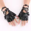 Nuevos Guantes de Cuero para Bailar Cuero Mujer Genial Punk Primavera y Verano Nightclub Performance Guantes para Pole Dance
