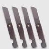 Mayoreo de fabricante sacapuntas grande caja plegable abrecartas sacapuntas negro plateado cuchillo de utilidad cuchillo pequeño afilado