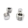 Molde de plástico acero inoxidable 304 tapón de garganta cónica, tapón hexagonal interno, tapón de rosca hexagonal externo, tornillo tapón de aceite estándar británico PT ZG
