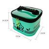 Caja de almacenamiento de accesorios de pesca nuevos al por mayor de fábrica, caja de almacenamiento multiusos para línea principal y línea secundaria, caja de pesca eva, caja de almacenamiento