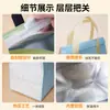 Bolsas Personalizadas para Llevar, Bolsas Aislantes de Papel de Aluminio No Tejido, Bolsas Tote Desechables para Catering, Comida Fresca, Barbacoa, Personalizadas