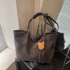 Comercio Exterior Bolsa Grande Maillard para Mujer Casual Gran Capacidad Viajero Retro Nueva Versátil Bolso de Hombro Bolso Tote Mate